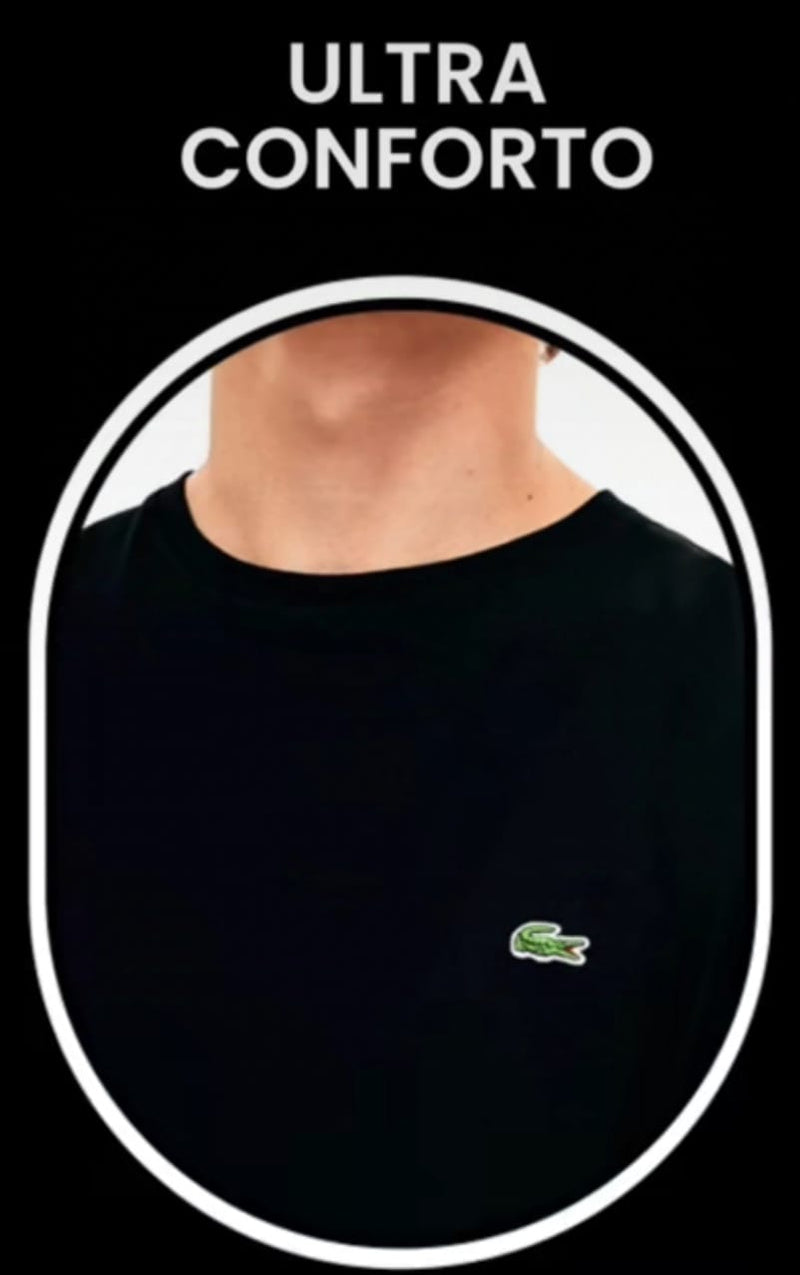 🔥Kit 5 Camisas Lacoste +3 Cuecas  Brinde   OFERTA SOMENTE HOJE