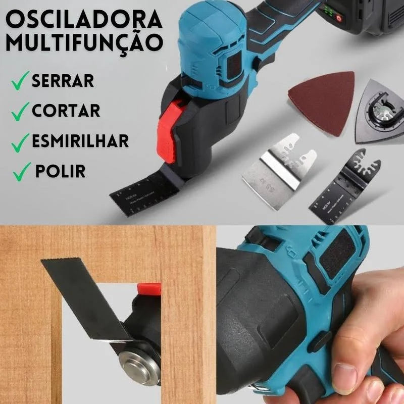 KIT De Ferramentas Multifuncional 9 EM 1 SEM FIO Bivolt  (PROMOÇÃO ACABA HOJE)